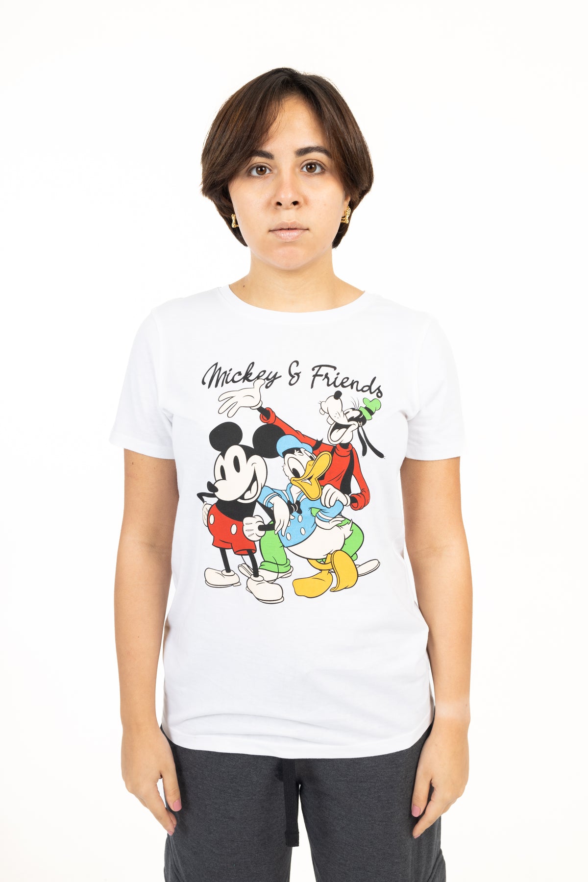 Women Graphic Tee Mickey & Friends