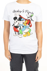 Women Graphic Tee Mickey & Friends