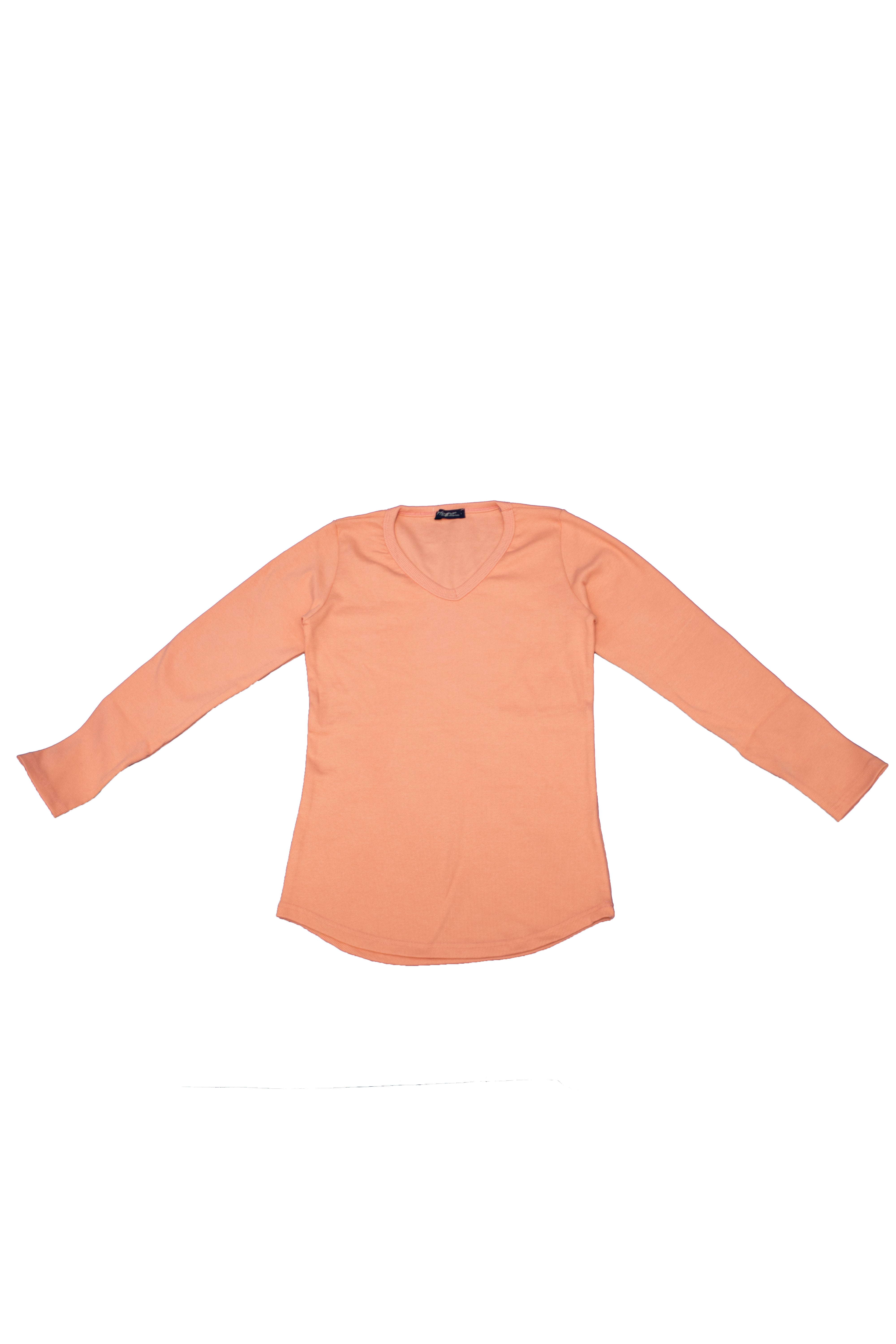 Women's V-neck  Long Sleeve Shirt