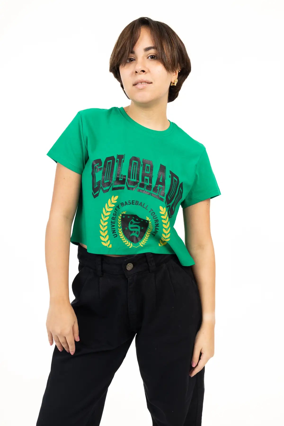 Women Graphic Tee Colorado