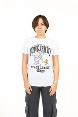 Women Graphic Tee Tom & Jerry