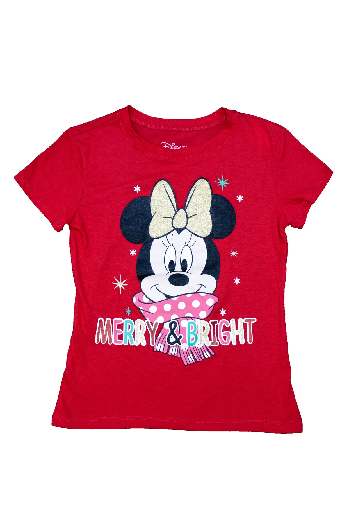 Girls Printed Tshirt - Bright & Merry