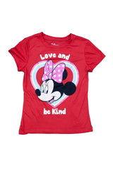 Girls Printed T-Shirt -  Love And Be Kind